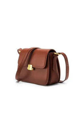 Leather brown Hand Bag