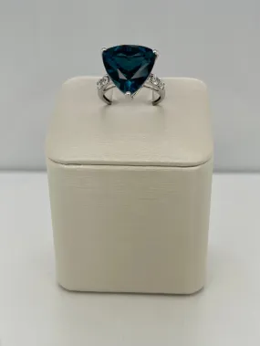 London Blue Topaz Ring