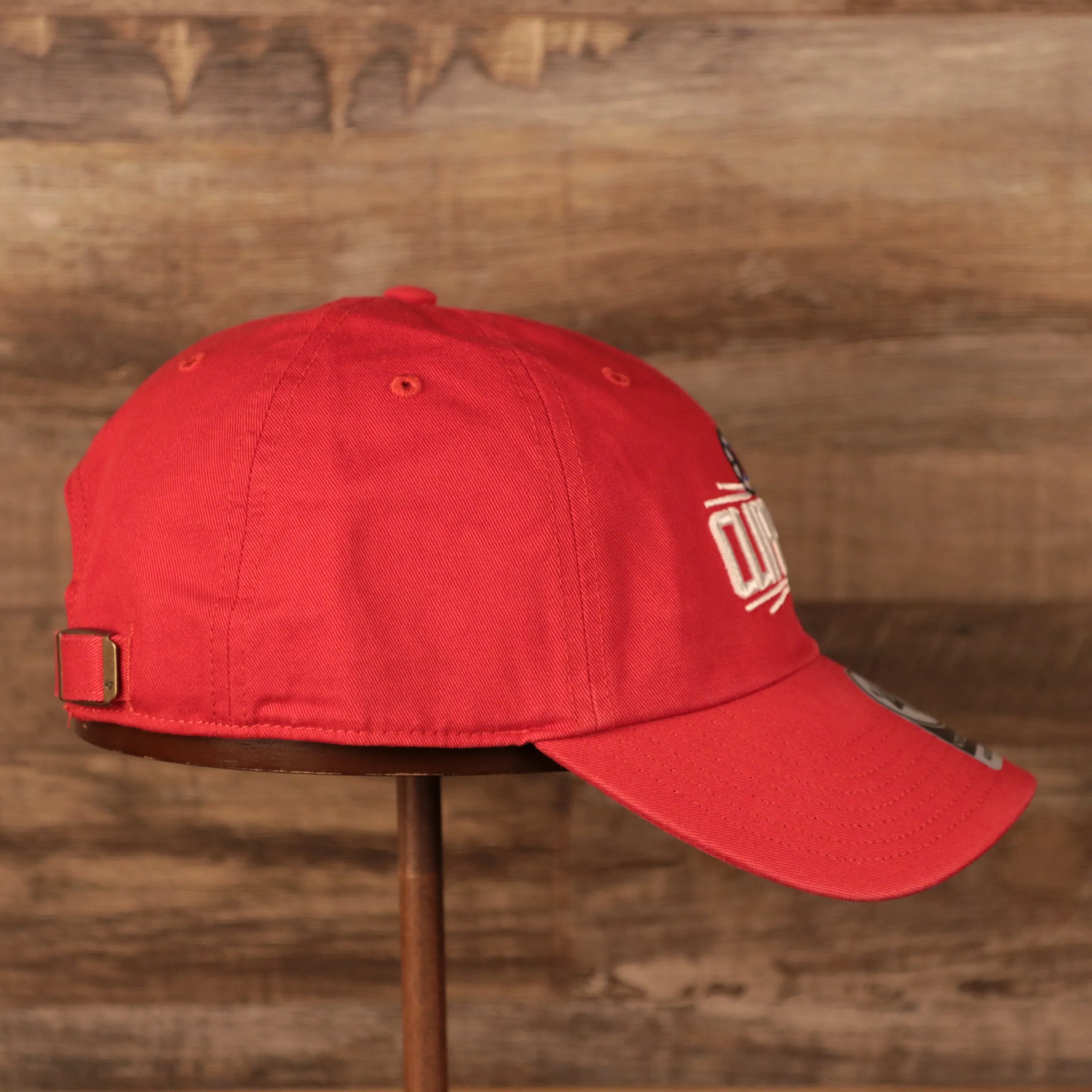 Los Angeles Clippers Red Adjustable Dad Hat