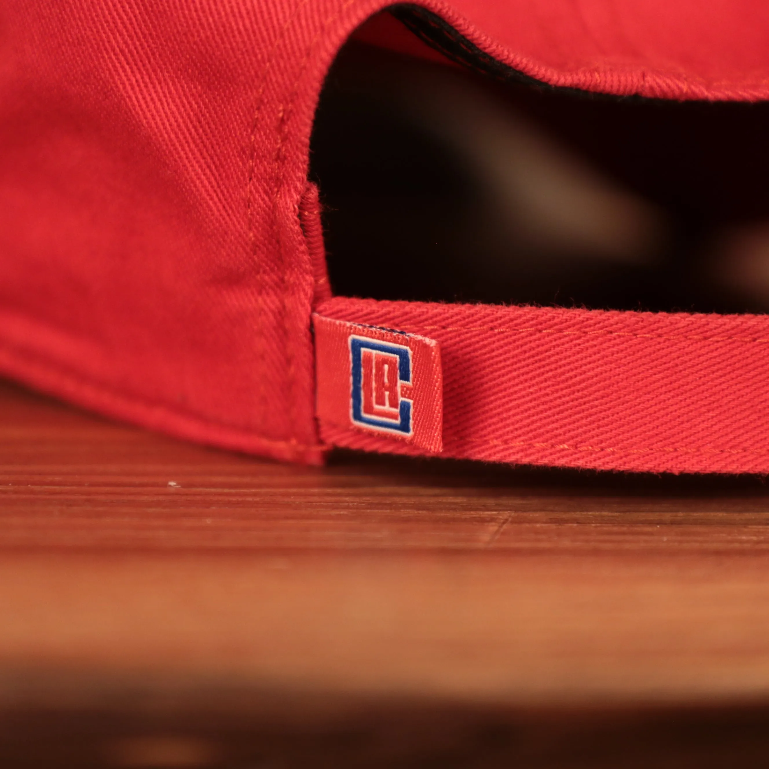 Los Angeles Clippers Red Adjustable Dad Hat