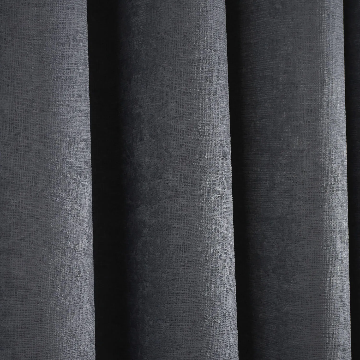 Luna Dim Out Eyelet Curtains - Grey - 90x90