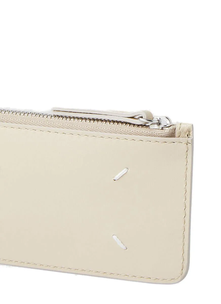 Maison Margiela Four-Stitch Zipped Wallet