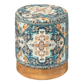 Mendocino Ottoman, Blue