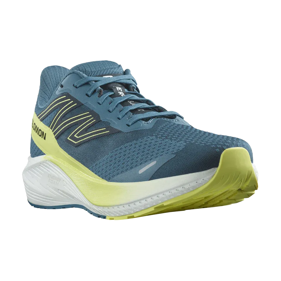 Men's Salomon AERO Blaze Blue ashes/Sunny Lime