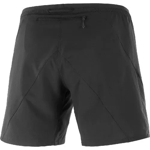 Men's Salomon CROSS 7 Short Deep black