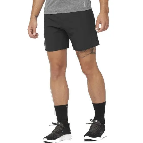 Men's Salomon CROSS 7 Short Deep black