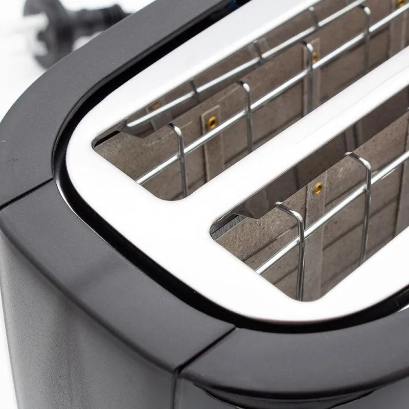 Nero 4 Slice Toaster Long Black