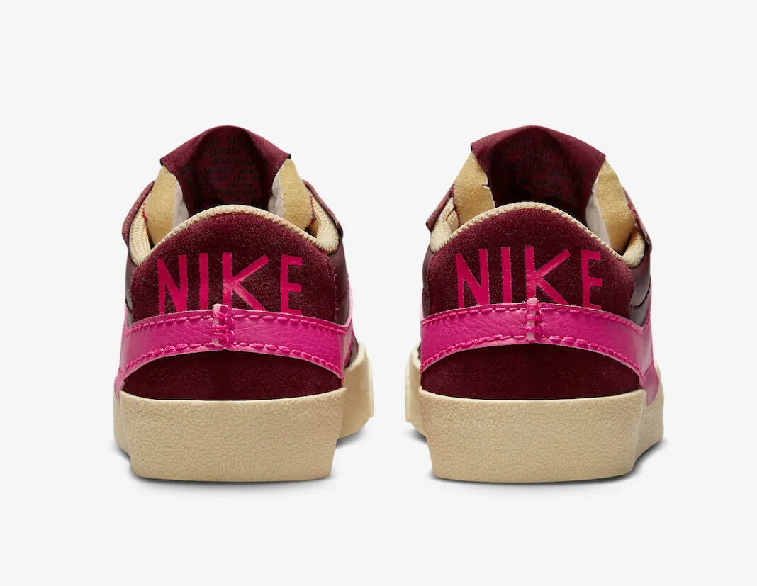 Nike SB Blazer Low Jumbo Burgundy Hot Pink DQ1470-600