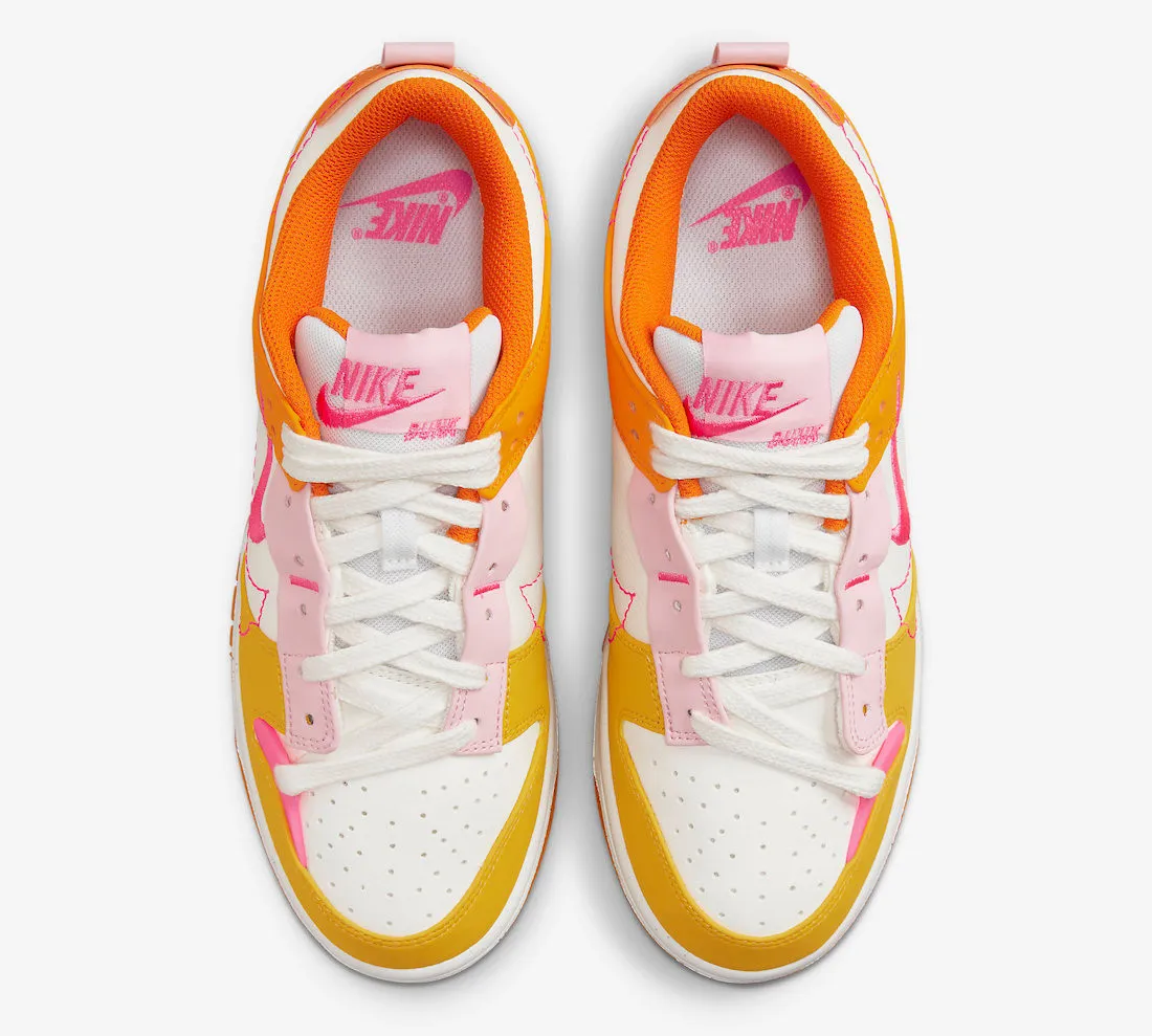 Nike SB Dunk Low Disrupt 2 Sunrise White Orange Pink DX2676-100