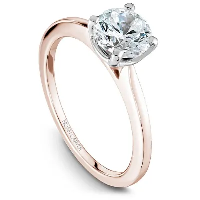 Noam Carver 14K Rose Gold Engagement Ring B018-01RM