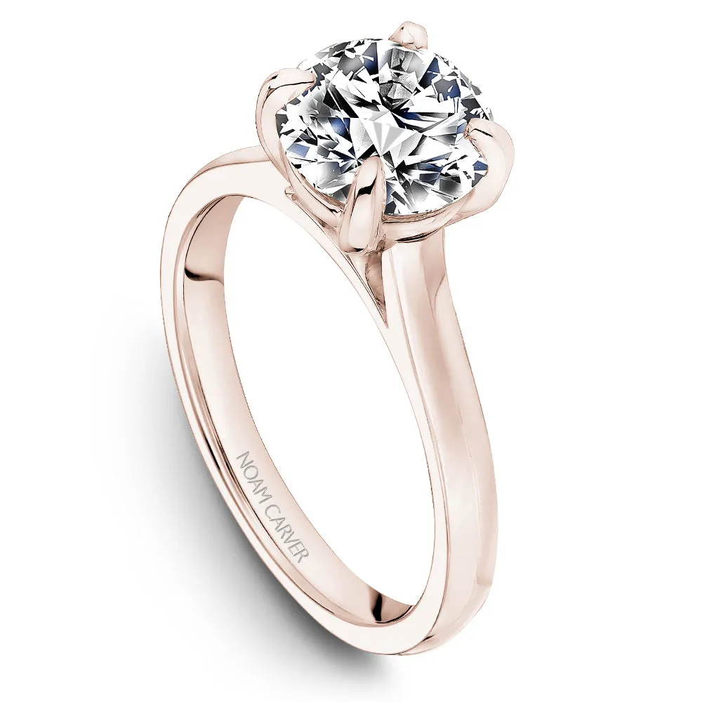 Noam Carver 14K Rose Gold Engagement Ring B353-01RM