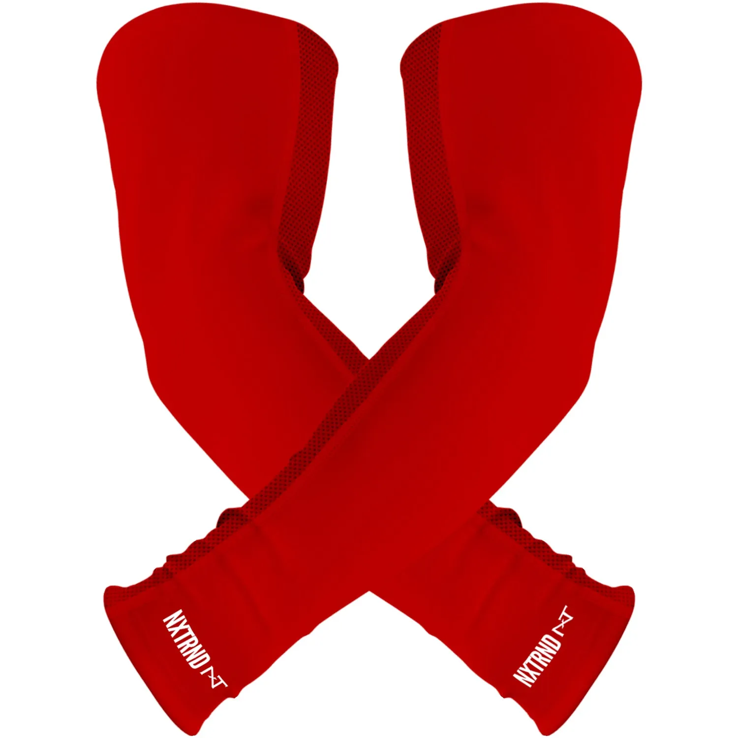 NXTRND AirTek Arm Sleeves Red (1 Pair)