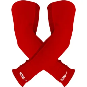 NXTRND AirTek Arm Sleeves Red (1 Pair)