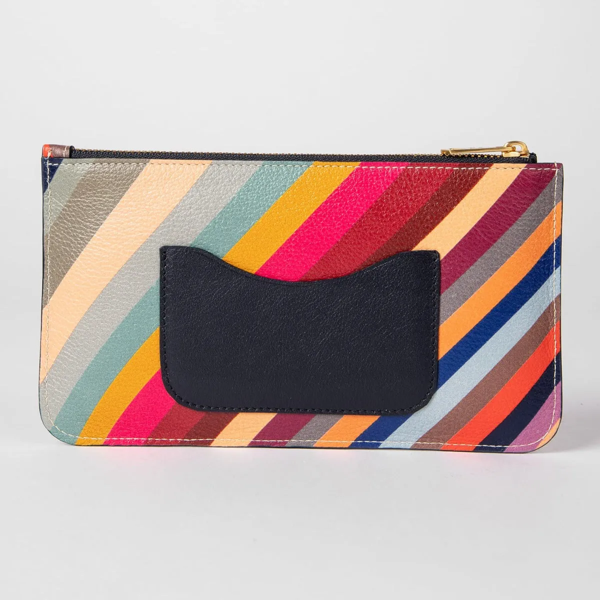 Paul Smith - Women's Swirl Print Large Zip Purse