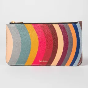 Paul Smith - Women's Swirl Print Large Zip Purse