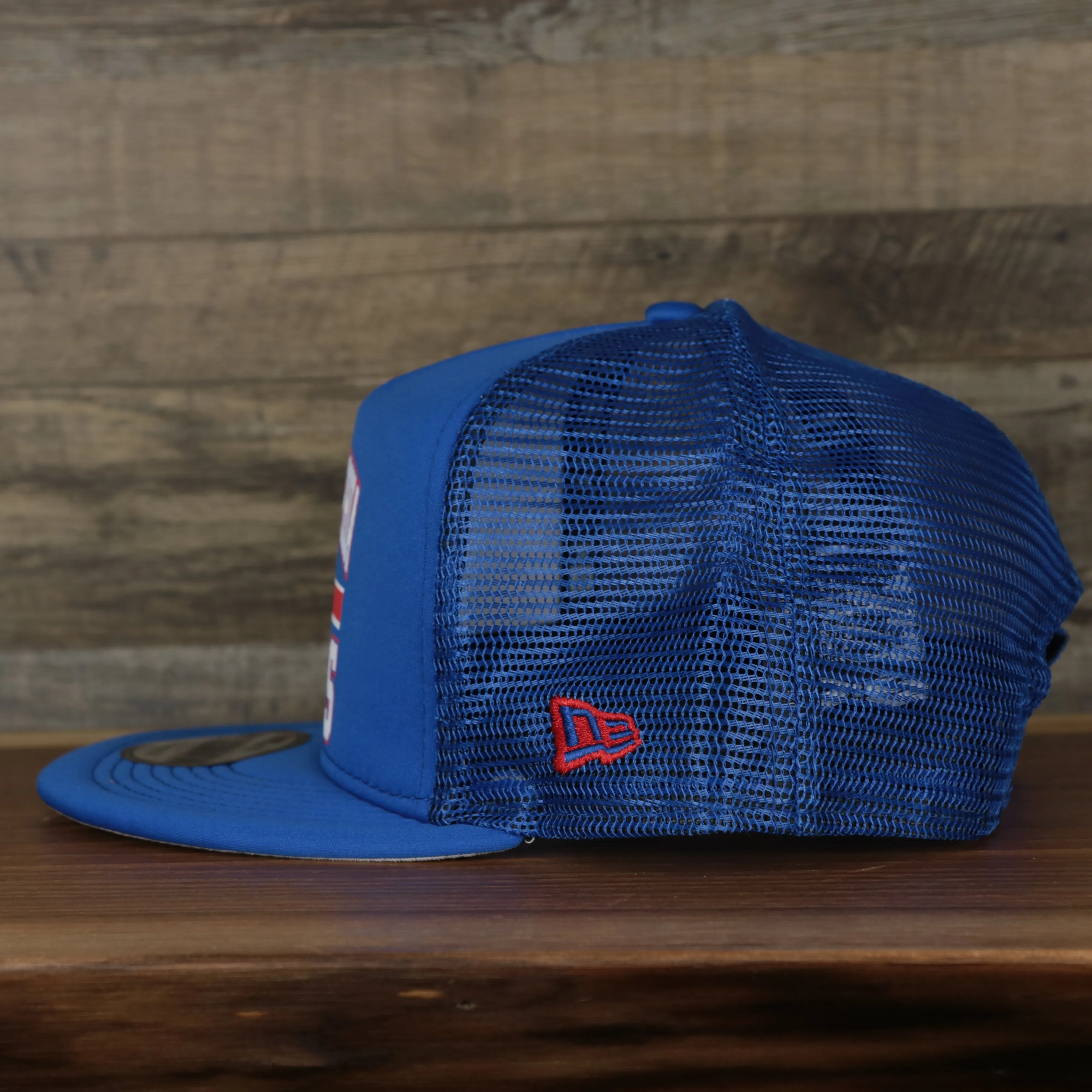 Philadelphia 76ers Trucker Gray Bottom 9Fifty Snapback | Blue | OSFM