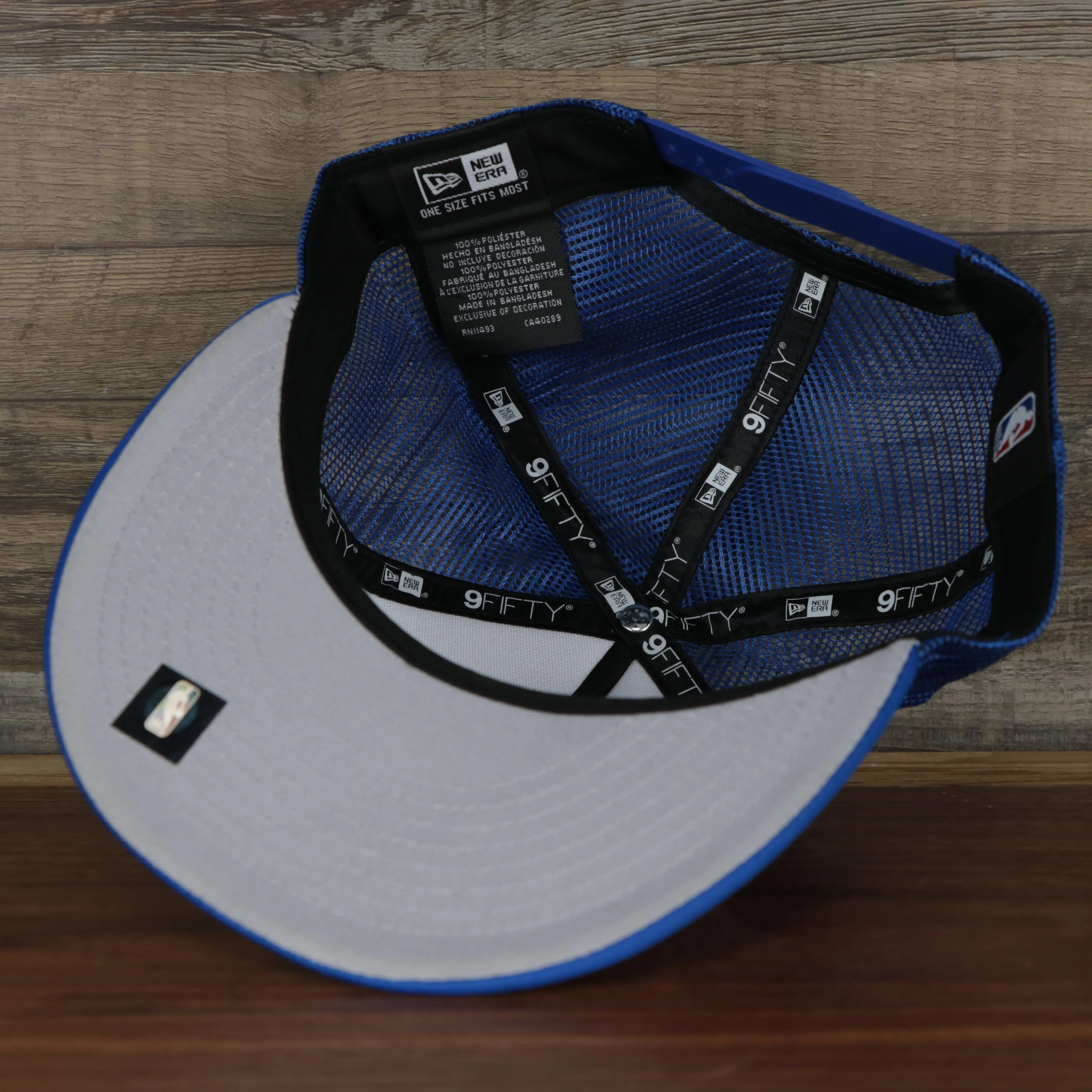 Philadelphia 76ers Trucker Gray Bottom 9Fifty Snapback | Blue | OSFM