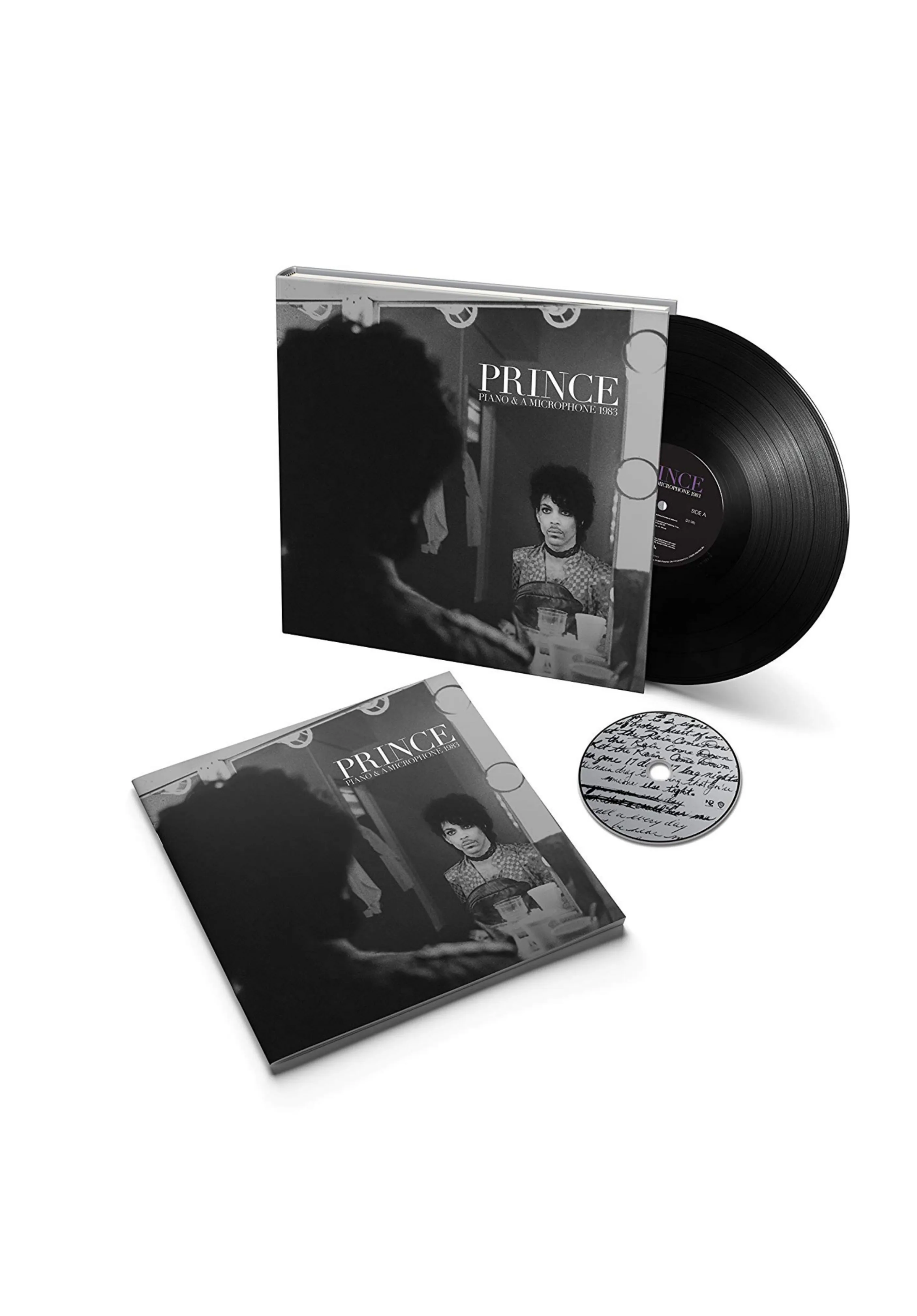 Prince – PIANO & MICROPHONE 1983 Hardback CD Album & Vinyl Album & Print