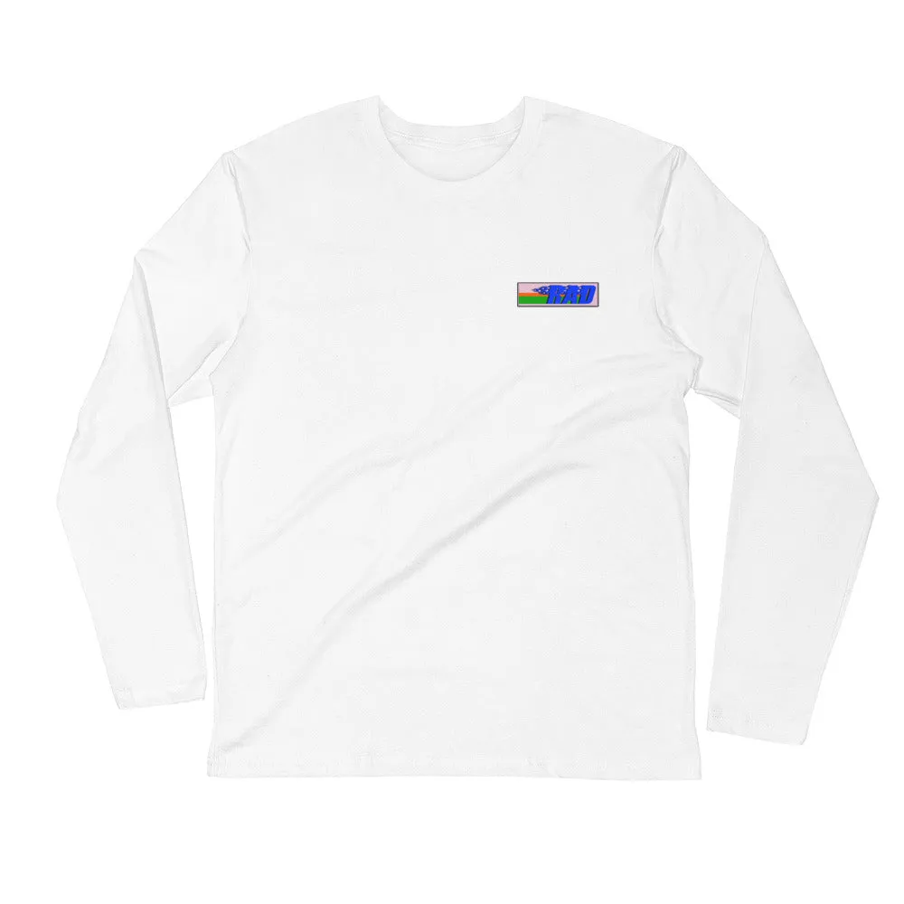 RAD FLAME 2.0 OVERSIZED LONG SLEEVE TEE - WHITE