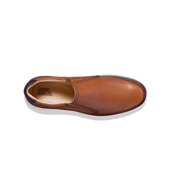 RAFAEL SLIP ON-Tan | Samuel Hubbard