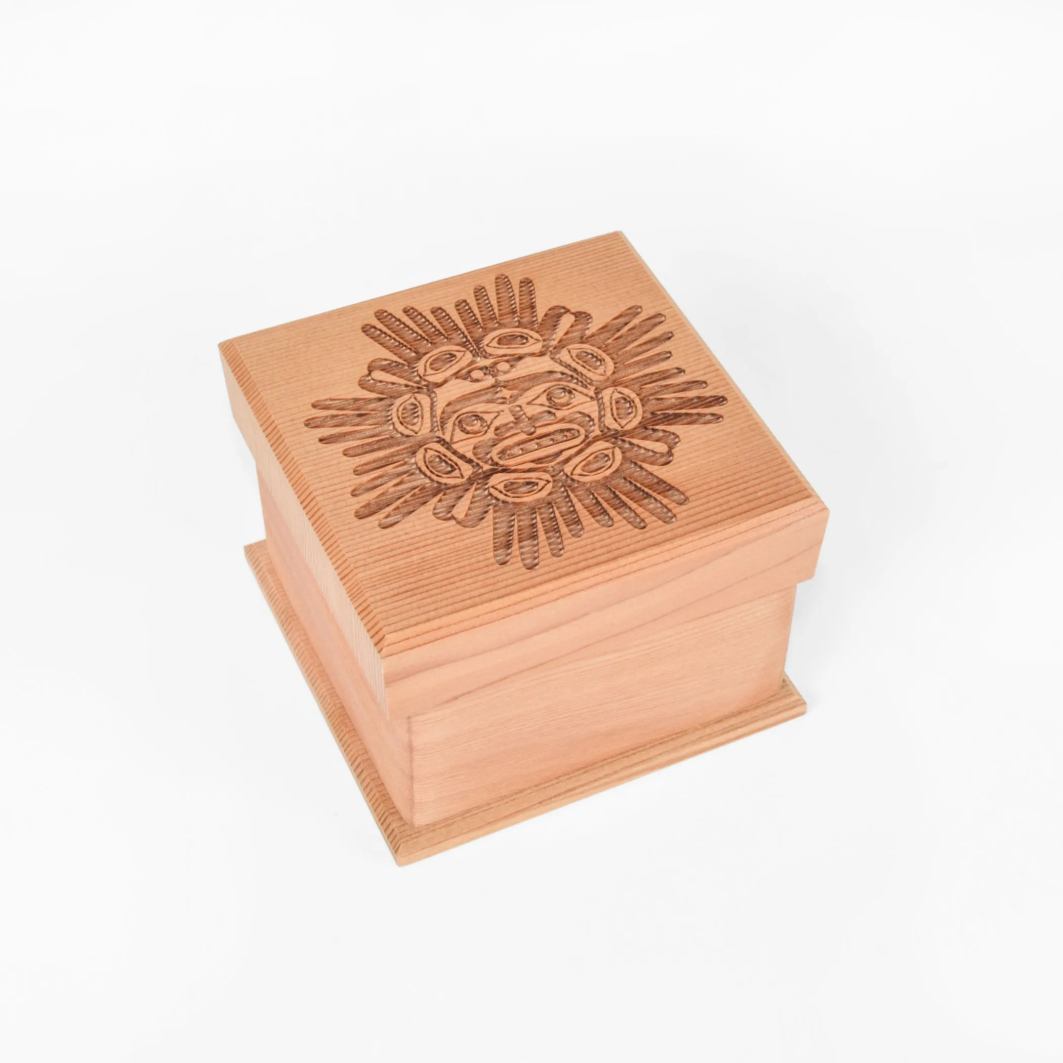 Red Cedar Box | Hands of Friendship by Beau Dick