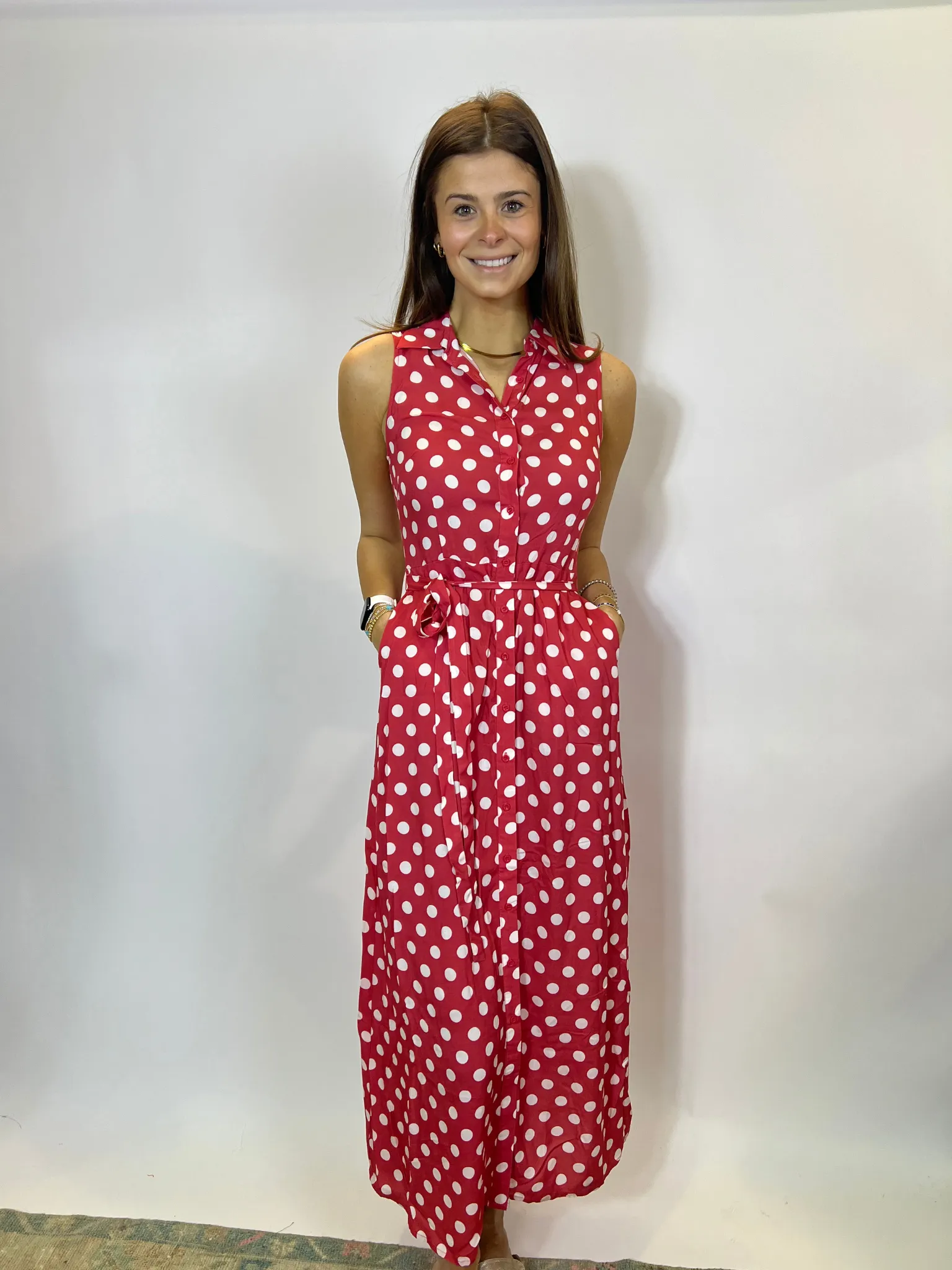 Red Polka Dot Dress