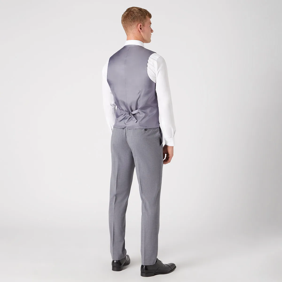 Remus - Luca Slim 3 Piece Suit in Light Grey