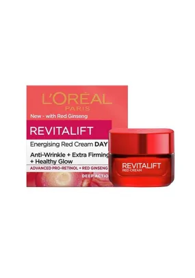 Revitalift Energising Red Day Cream