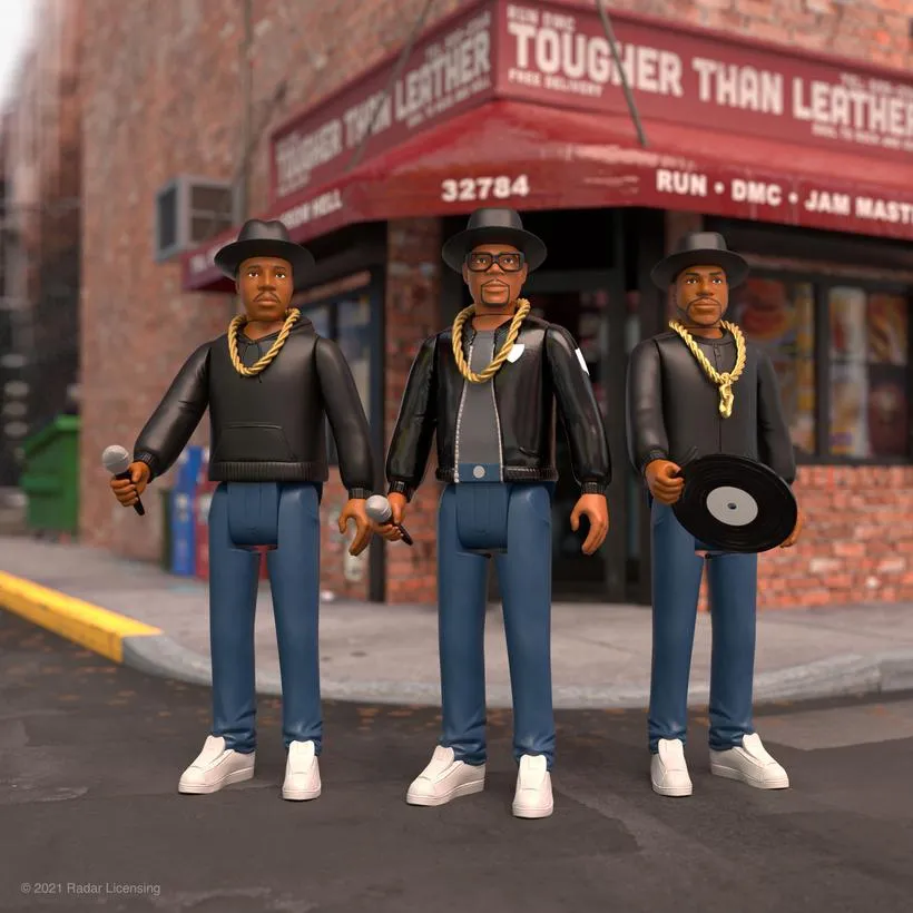 RUN DMC REACTION FIGURES SET OF 3