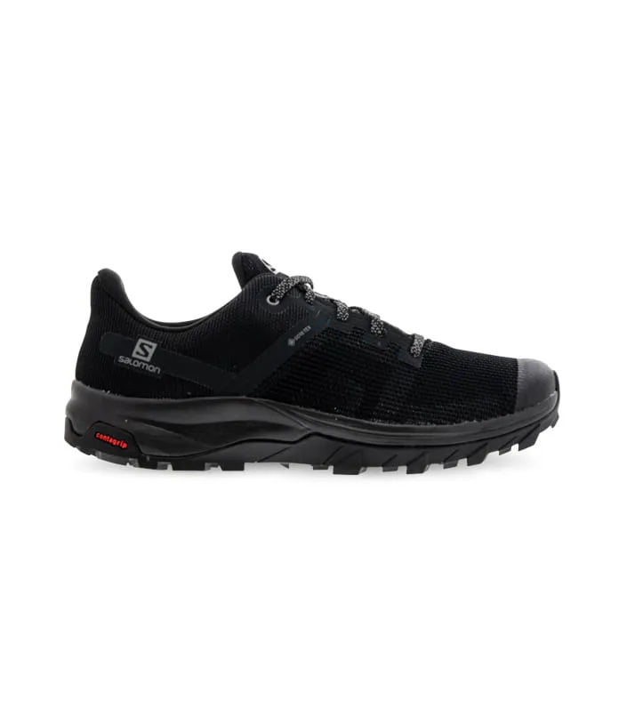 salomon outline prism gore-tex womens black quiet shade