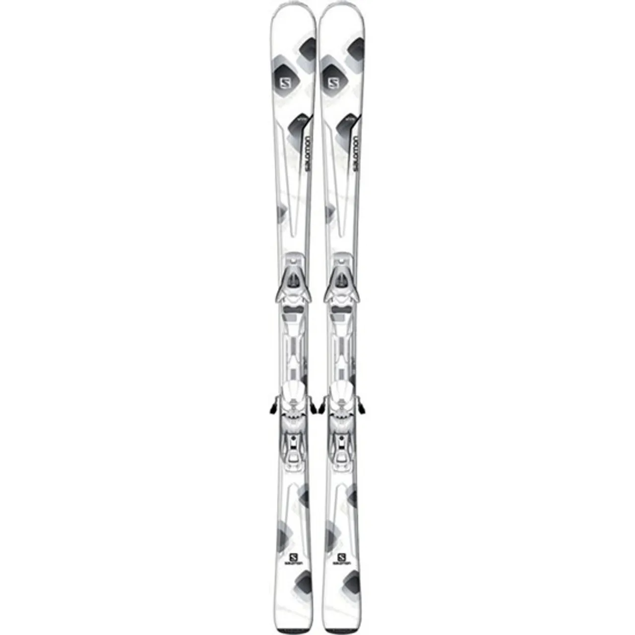 Salomon Pure White Women's Skis with L10 Bindings 2014