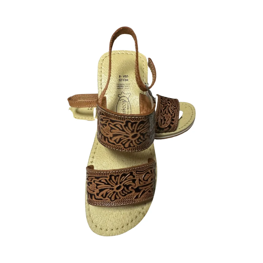 Samp Leather Women Open Toed Sandals