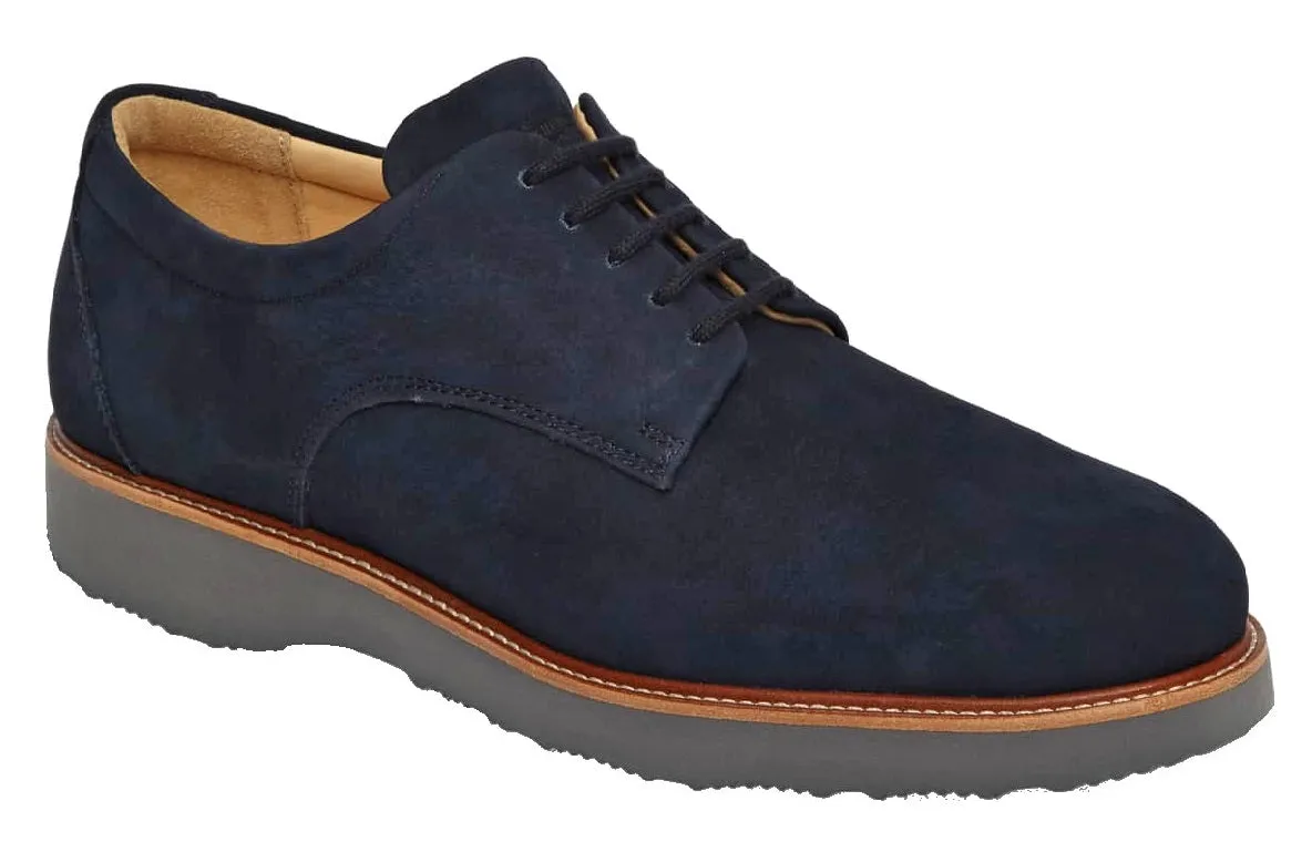 Samuel Hubbard 'Bucks' Plain Toe Navy