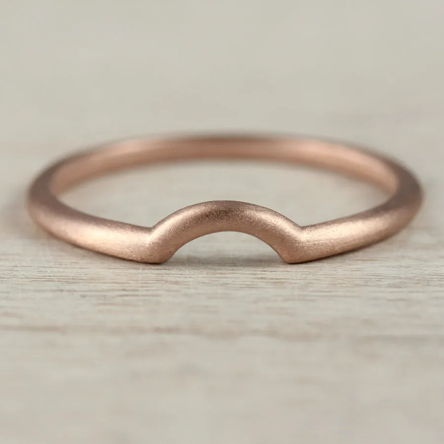 Smooth Half-Circle Contour Band 