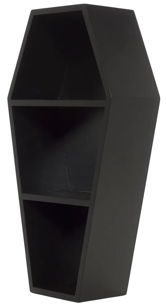 Sourpuss Coffin Shelf Black