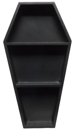 Sourpuss Coffin Shelf Black