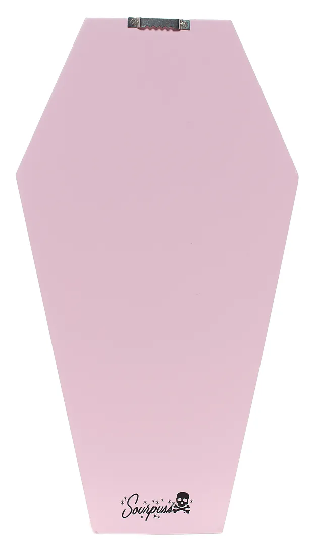 Sourpuss Coffin Shelf Pink