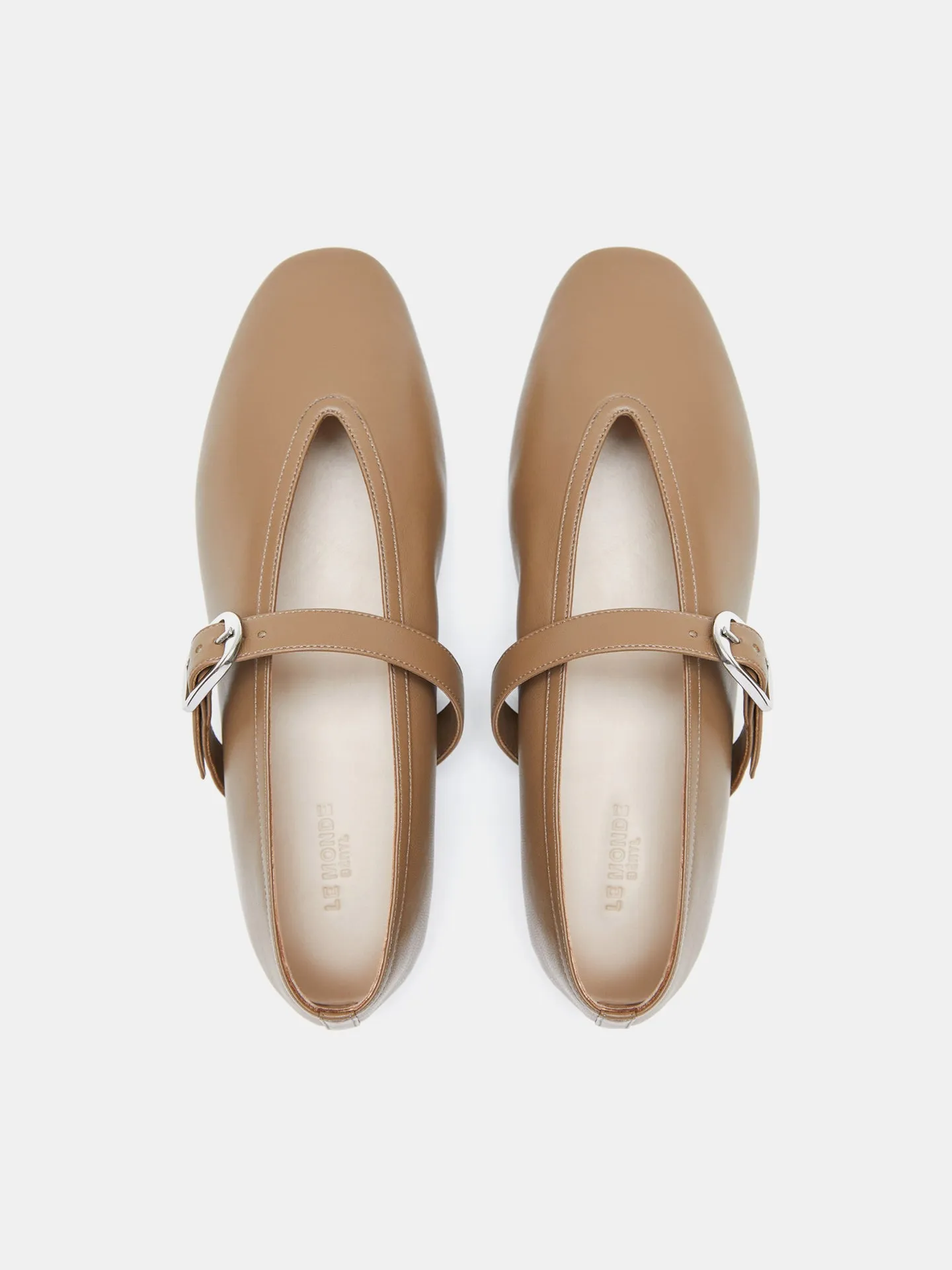 Stella Slipper / Taupe Leather