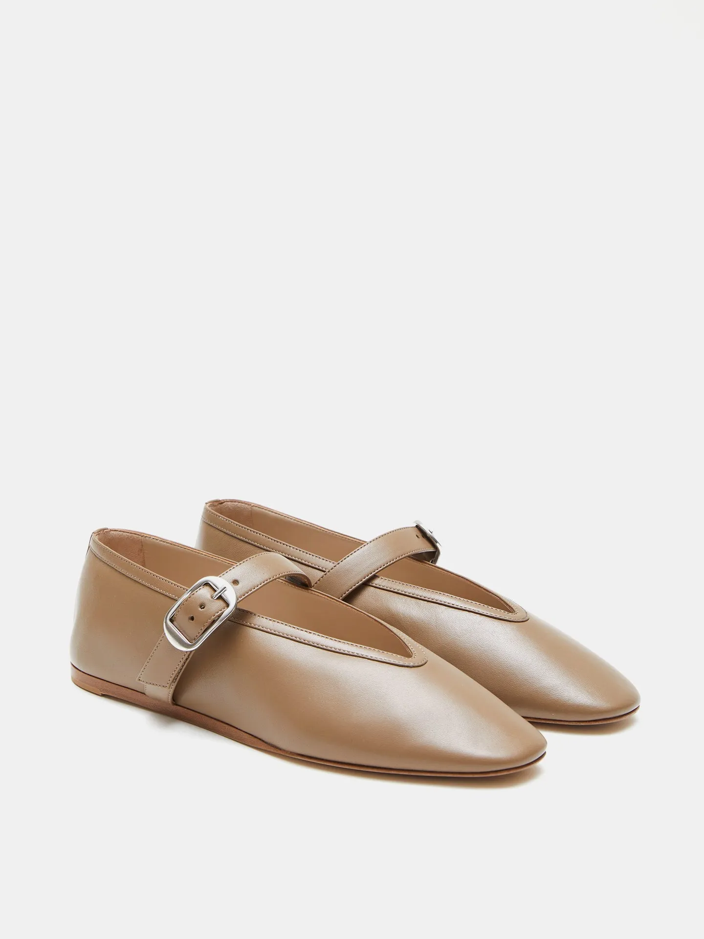 Stella Slipper / Taupe Leather