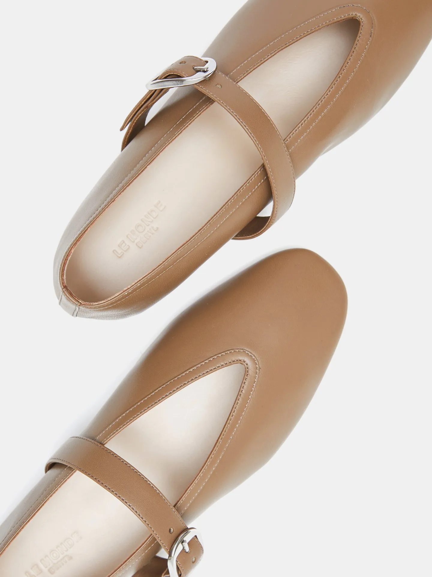 Stella Slipper / Taupe Leather