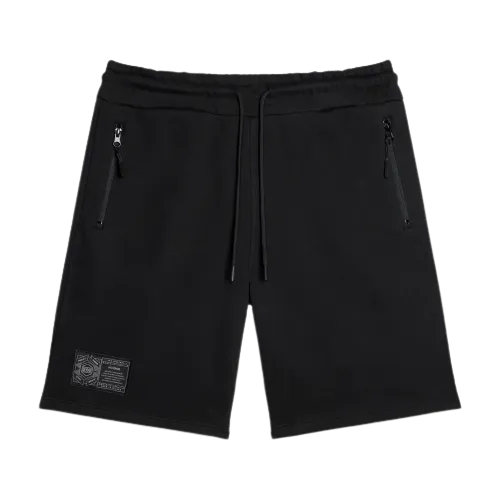 Sweatshorts Logo Label Black Dolly Noire