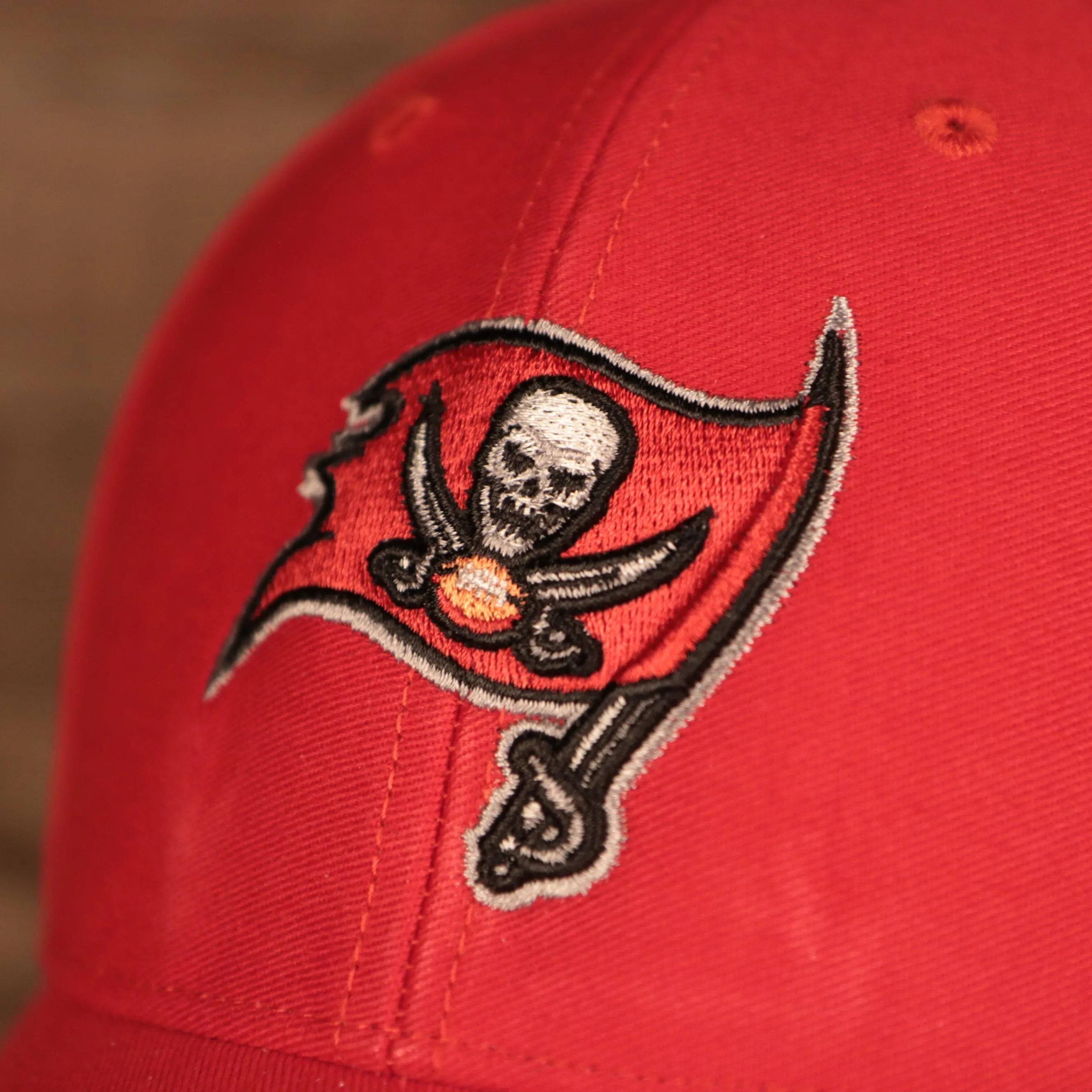 Tampa Bay Buccaneers Red Adjustable Dad Hat