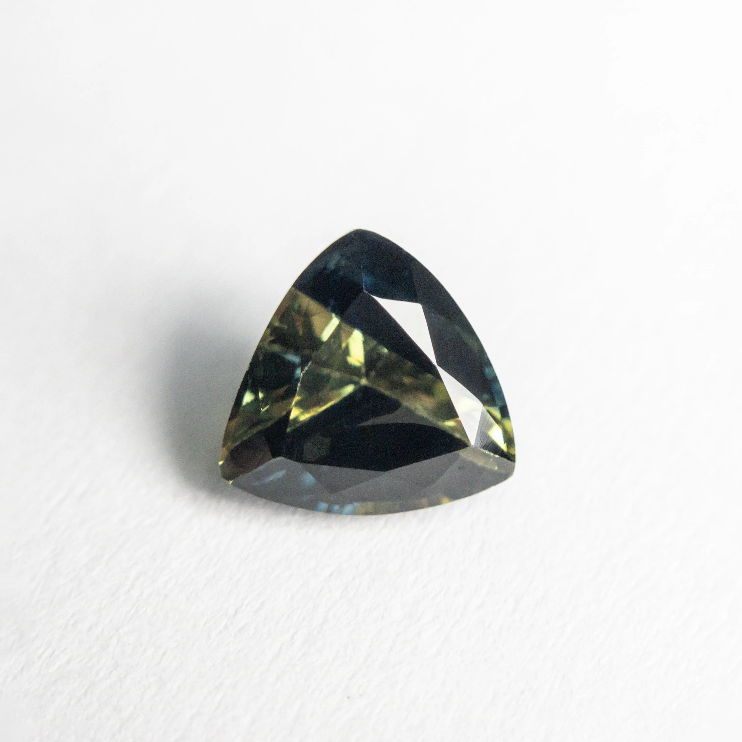 Teal/Green Brilliant Sapphire - 1.32ct Trillion