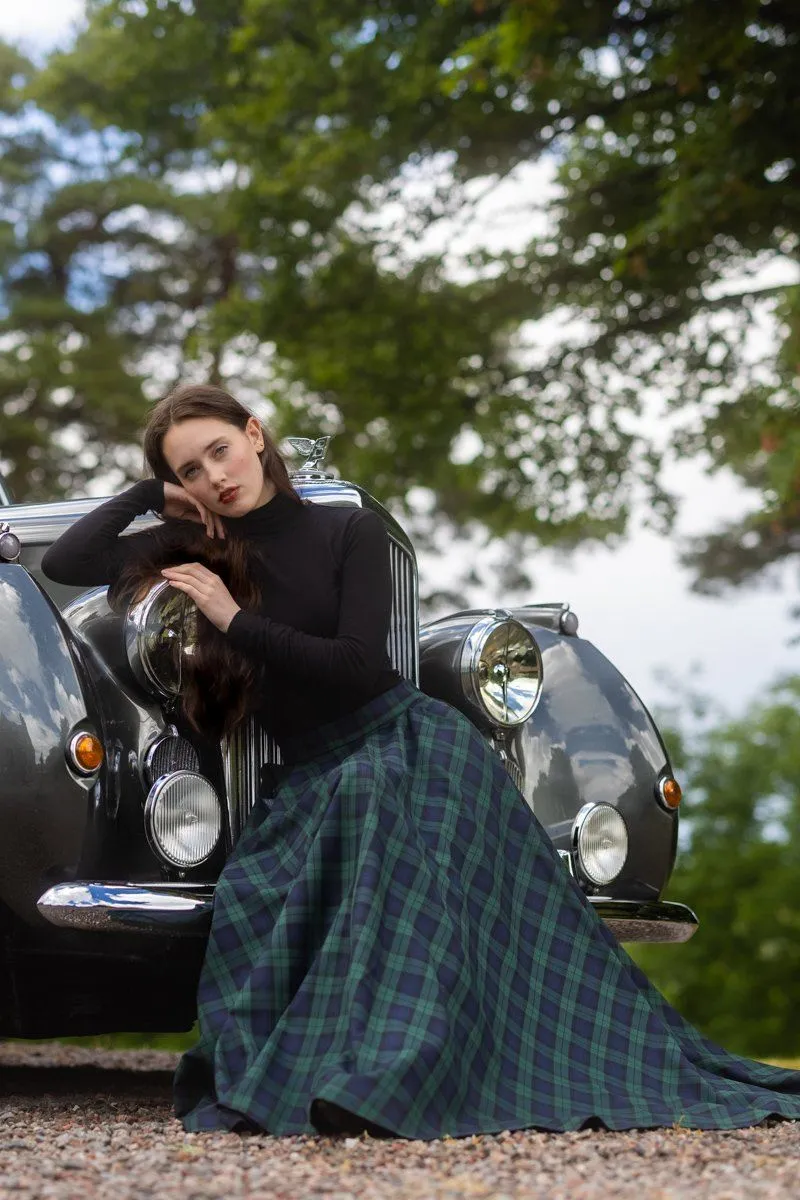 The Brigadoon Skirt (Black Watch Tartan)