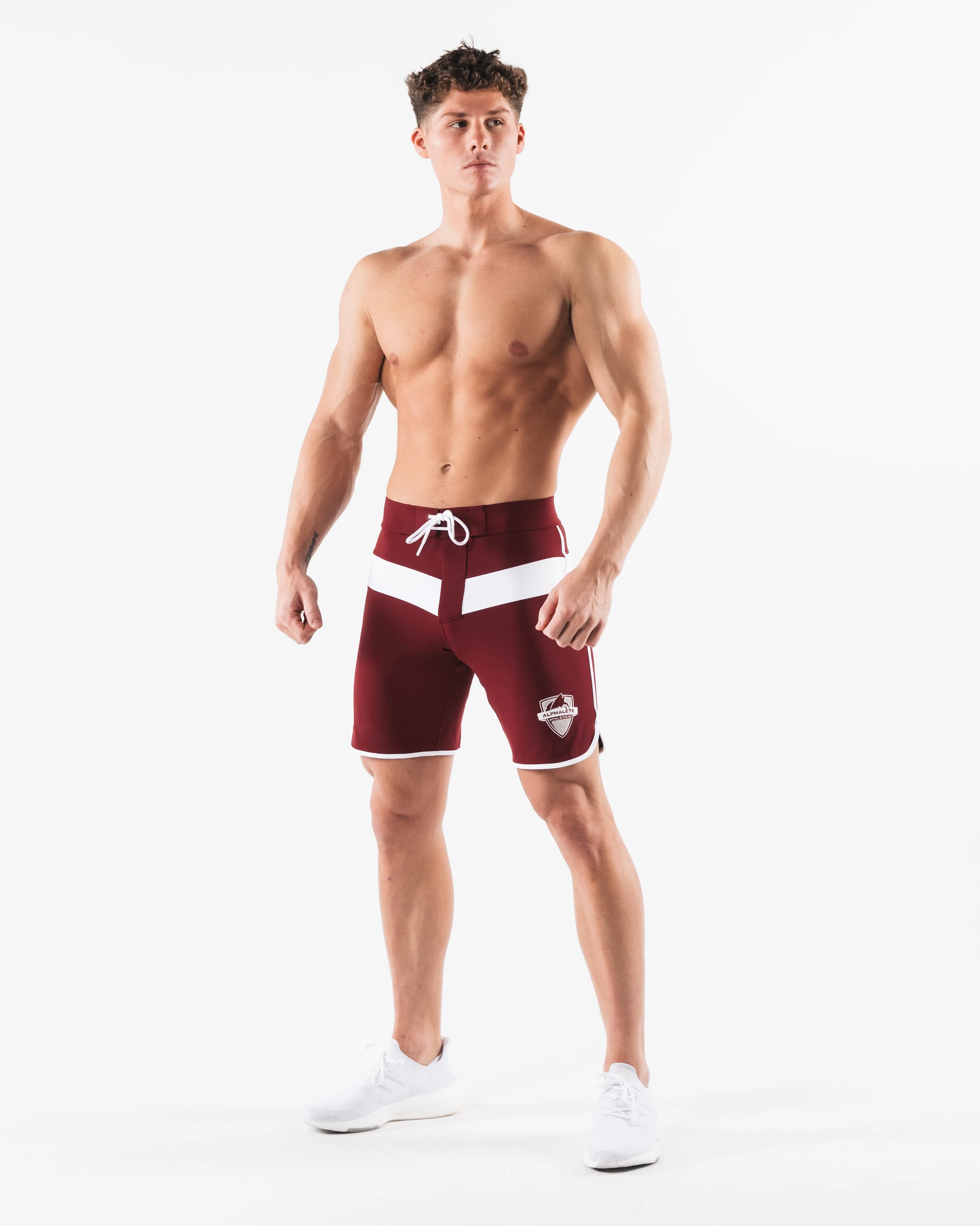 Titan Boardshort - White Merlot