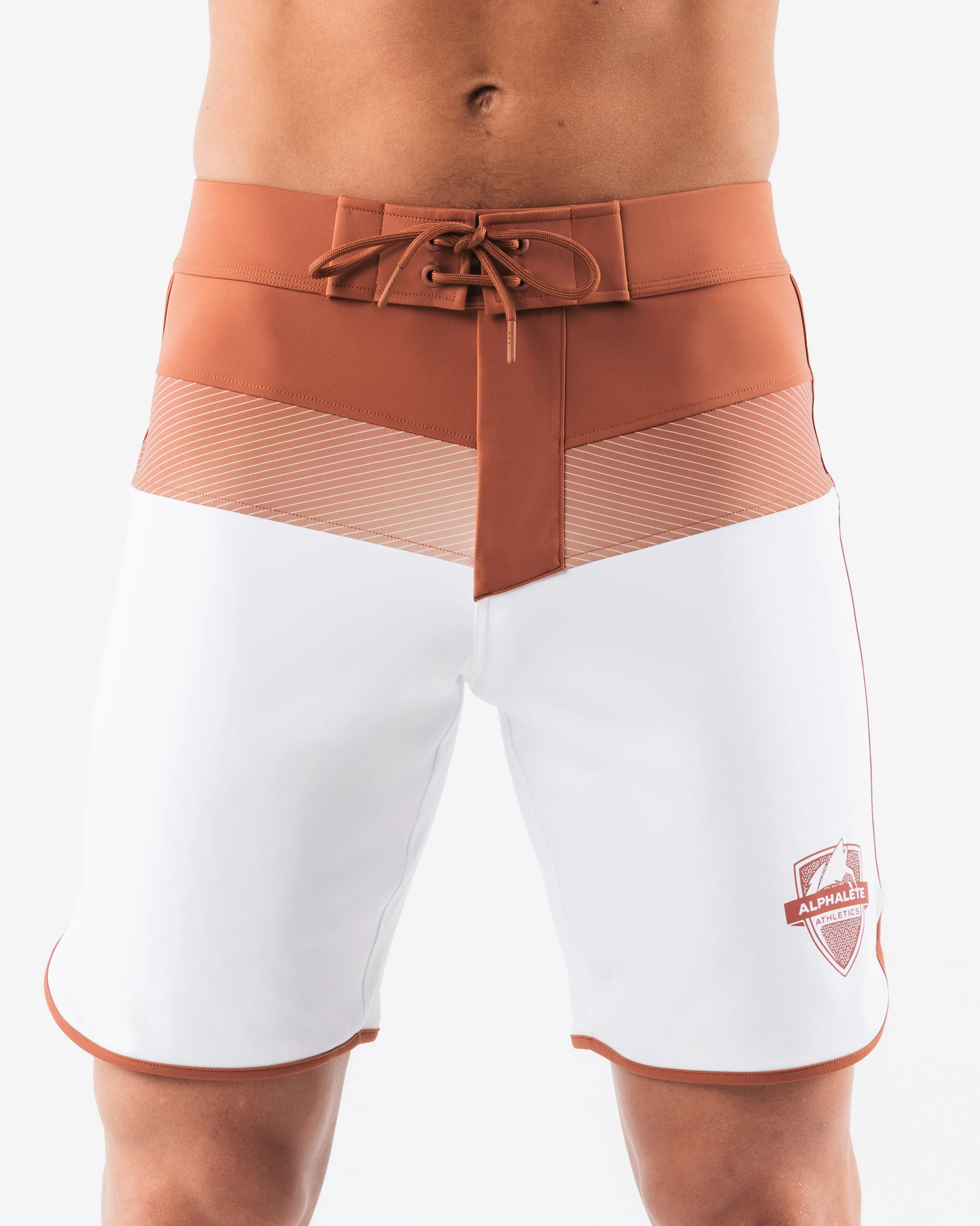 Titan Boardshort - White Rust