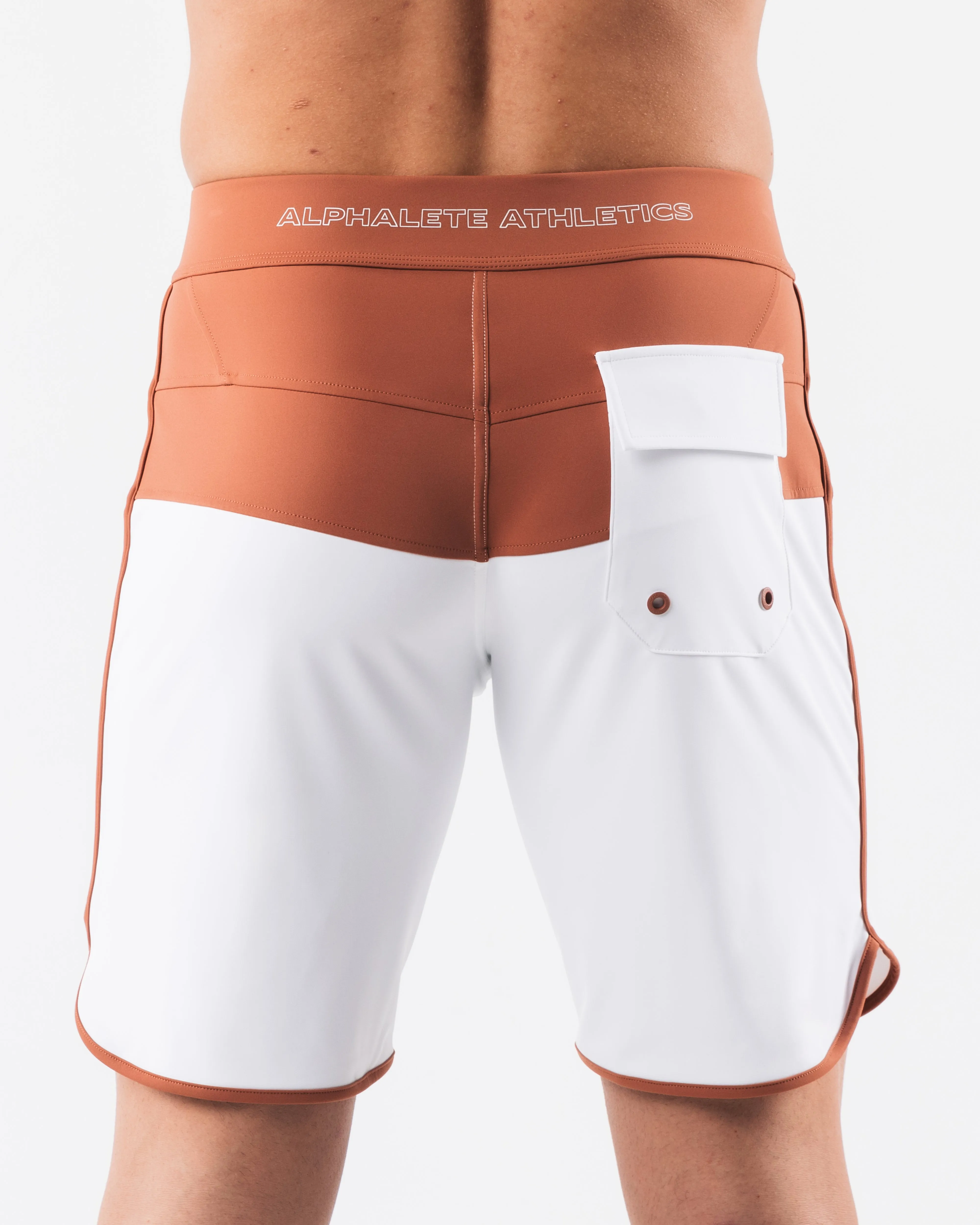 Titan Boardshort - White Rust