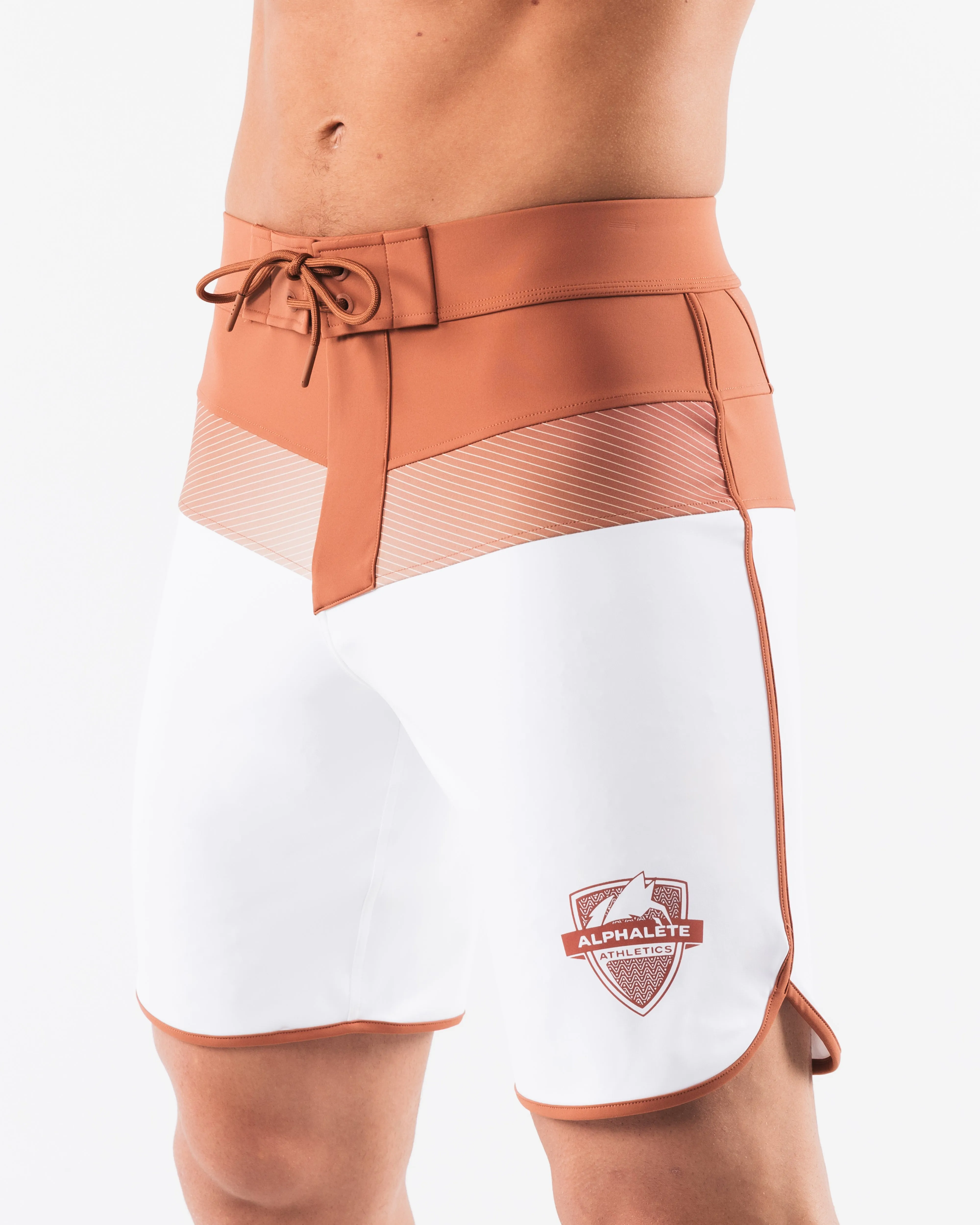 Titan Boardshort - White Rust