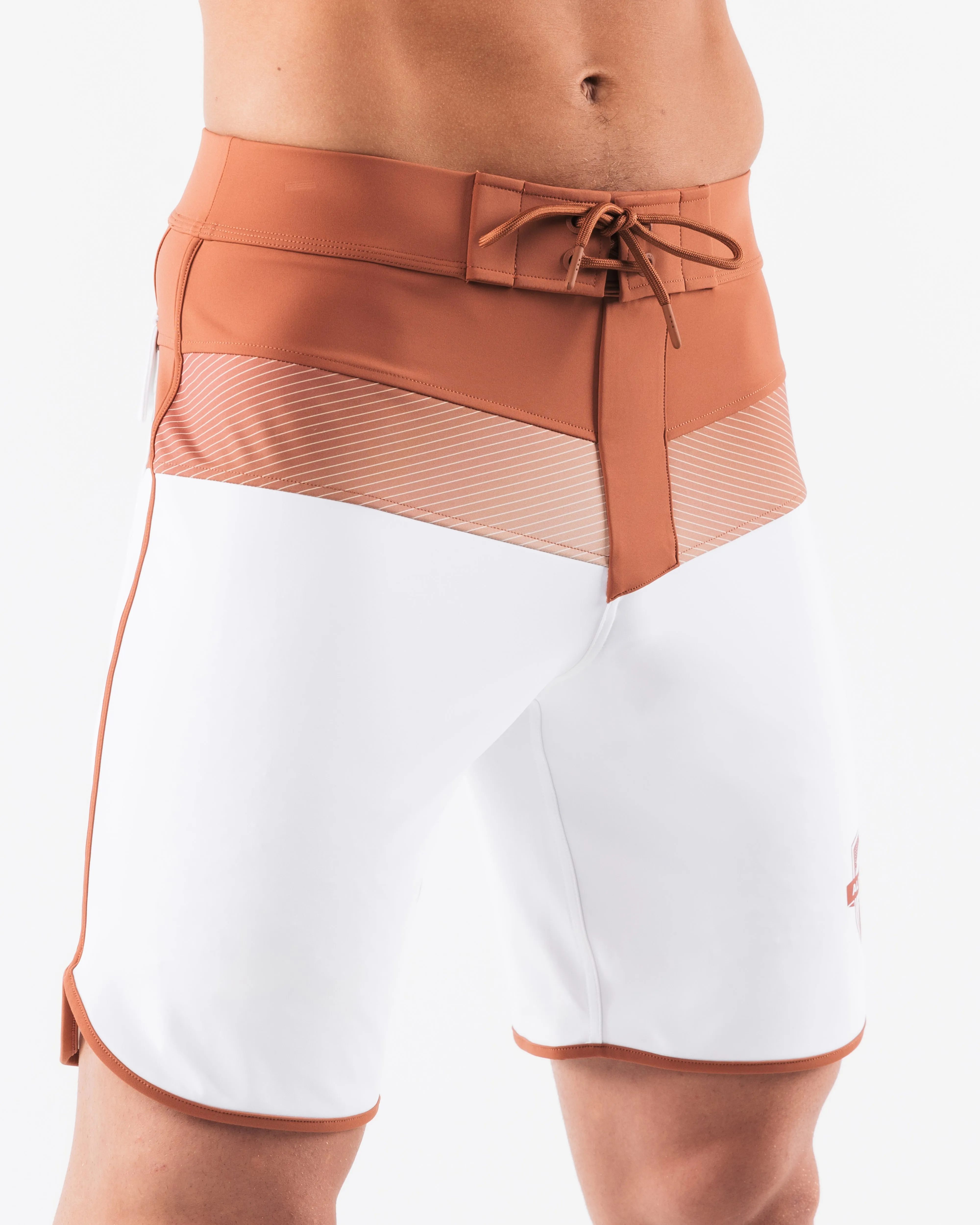 Titan Boardshort - White Rust