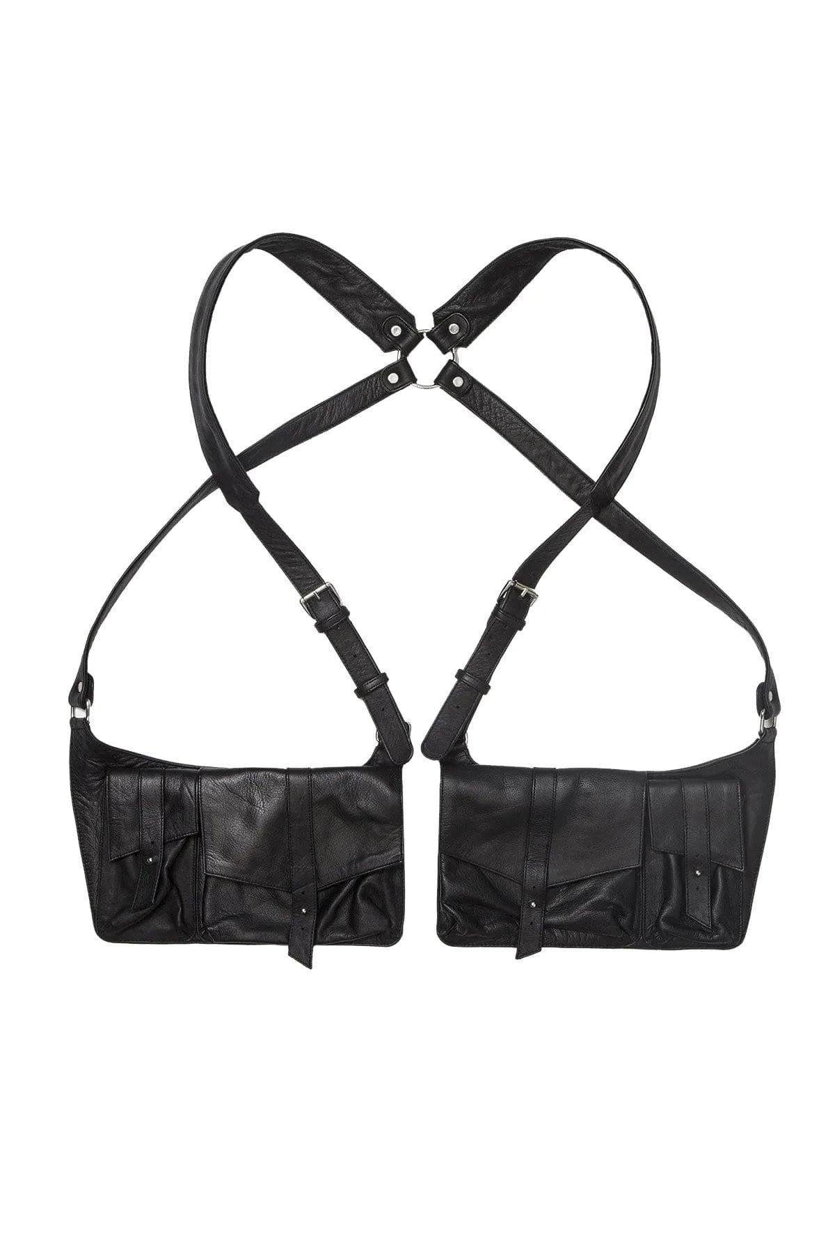 TREKKER HARNESS BAGS IN BLACK